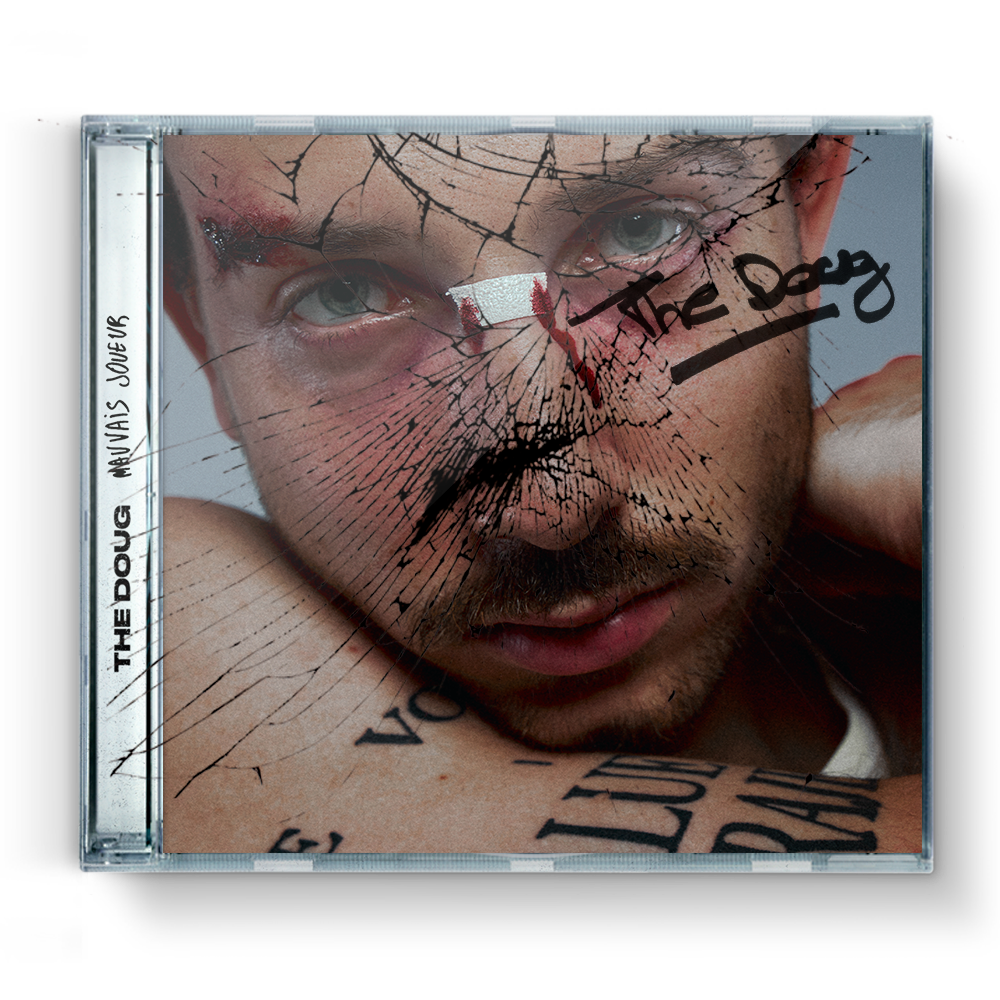 CD « Mauvais Joueur » dédi-cassé - Édition ultra limitée